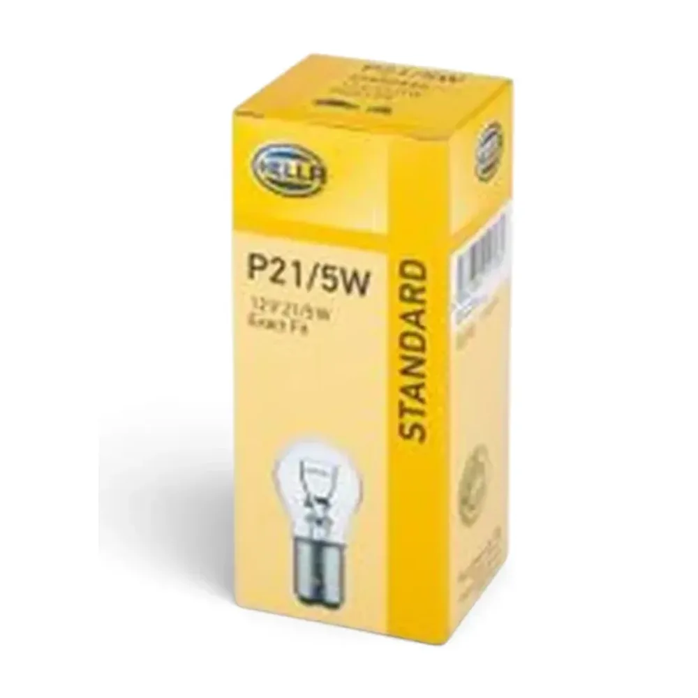 Bec P21/5W Halogen Hella 12V21W Dublu Filament 5W